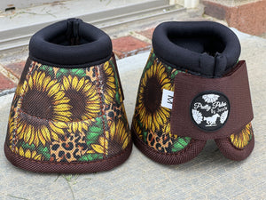 Sunflower Cheetah Bell Boots