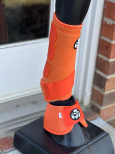 Orange Sport Boots