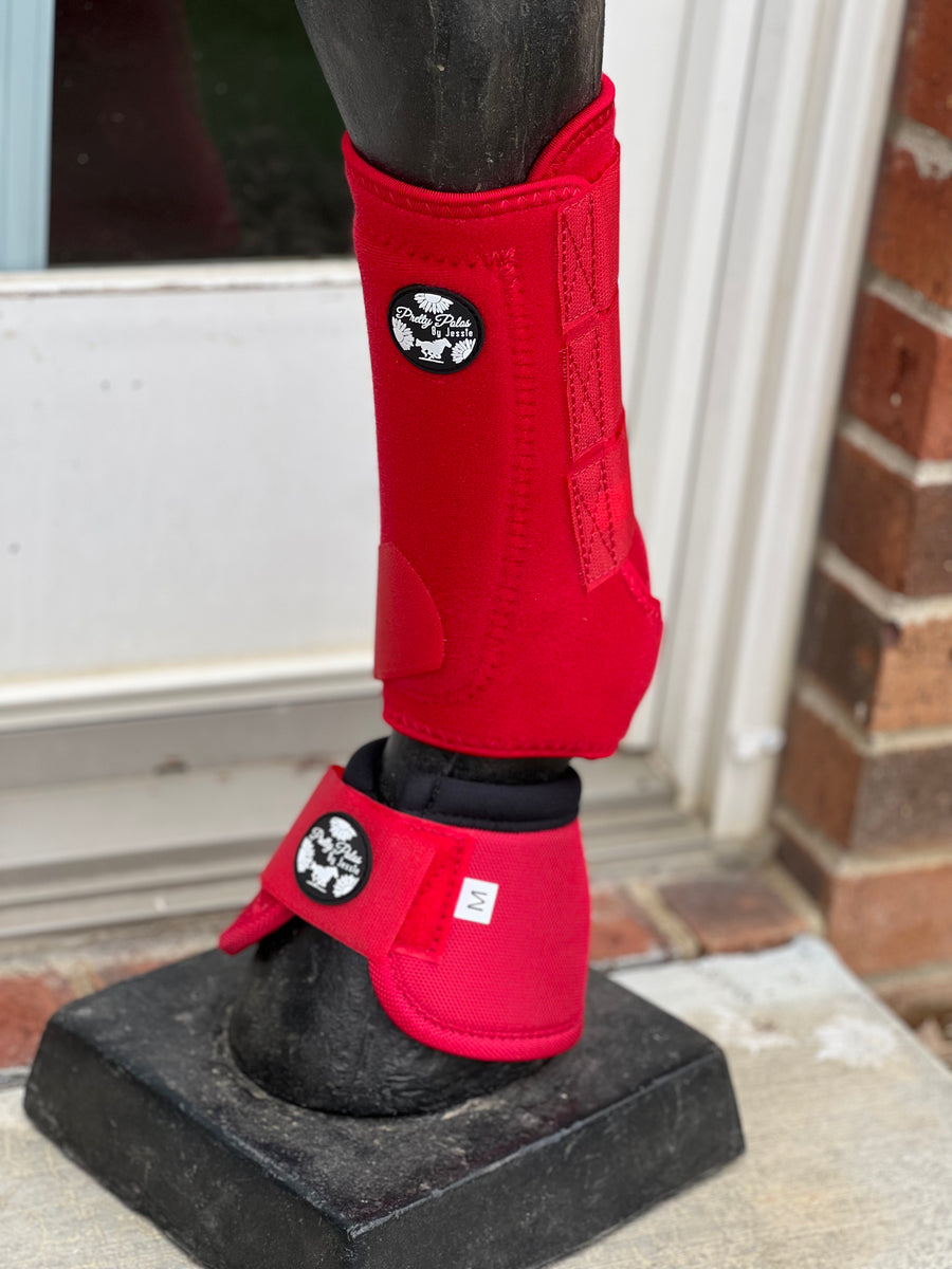 Red Sport Boots – Pretty Polos By Jessie & Lopin' With Grace Tack LLC