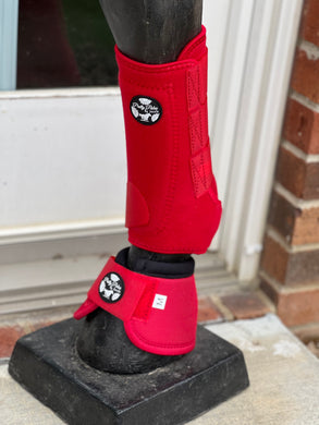 Red Sport Boots