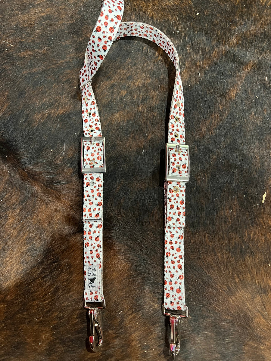 Ladybug Headstall – Pretty Polos By Jessie & Lopin' With Grace Tack LLC