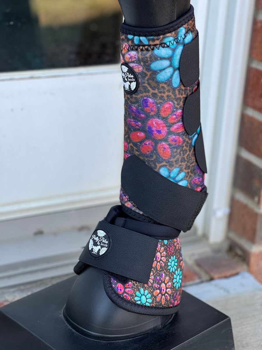 Cheetah Stone Jewel Sport Boots – Pretty Polos By Jessie & Lopin' With ...