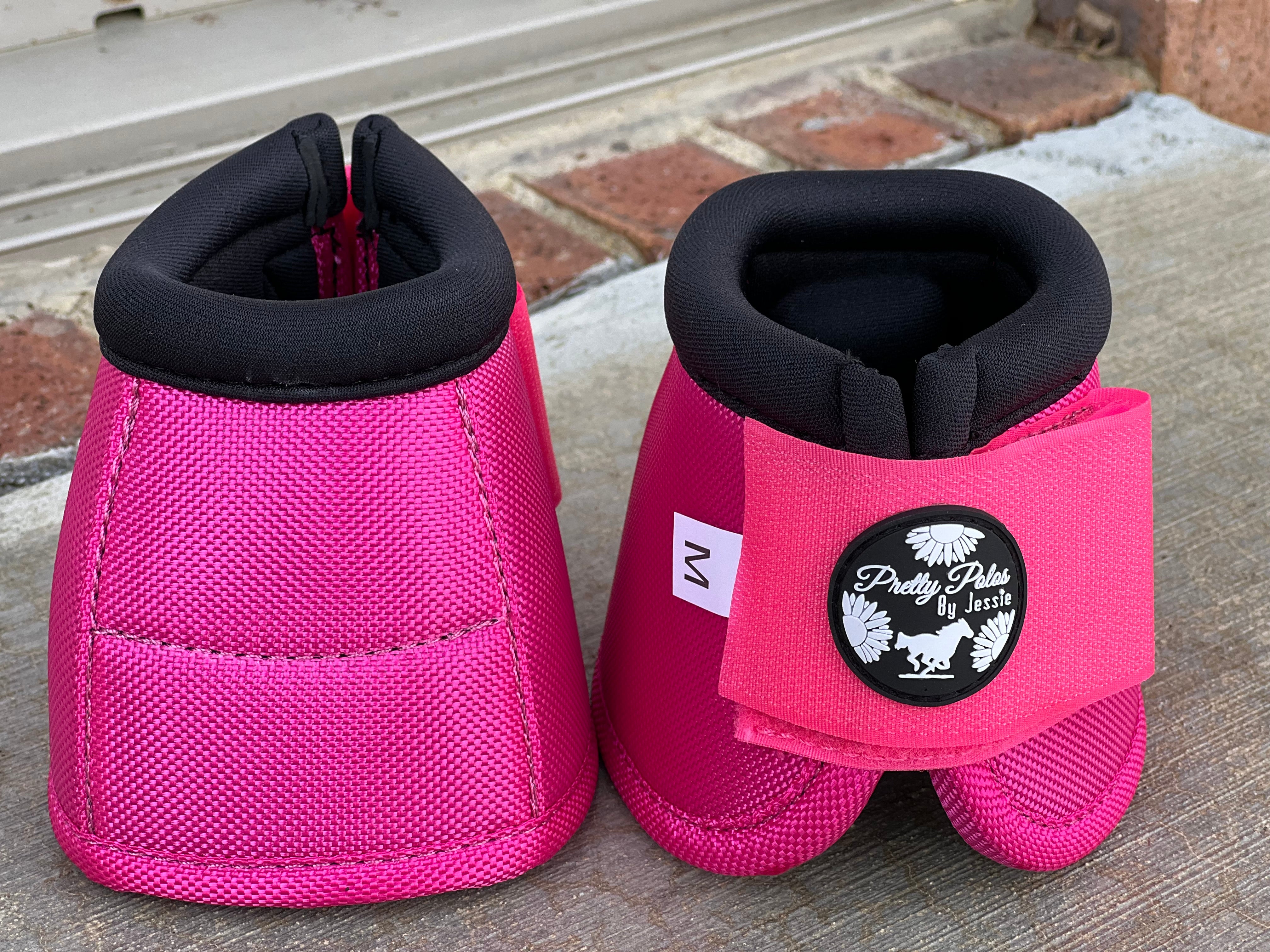 Pink sale bell boots