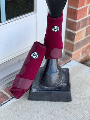 Maroon Sport Boots