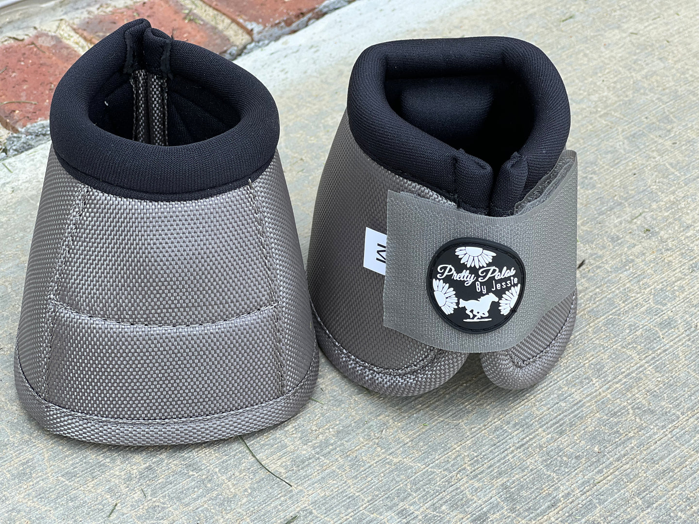 Grey Bell Boots