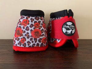 Cheetah Rose Bell Boots