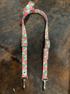 Turquoise Floral Headstall