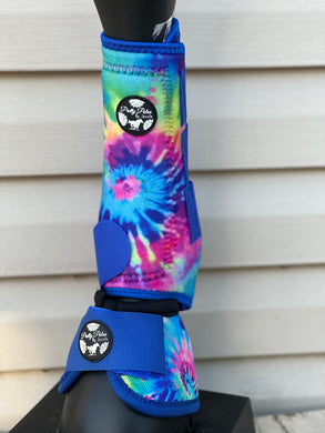 Neon Tie Dye Sport Boots