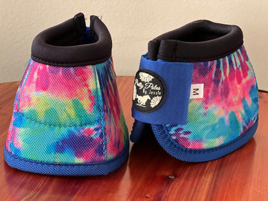 Neon Tie Dye Bell Boots