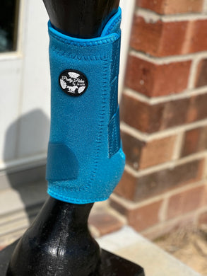 Turquoise Sport Boots