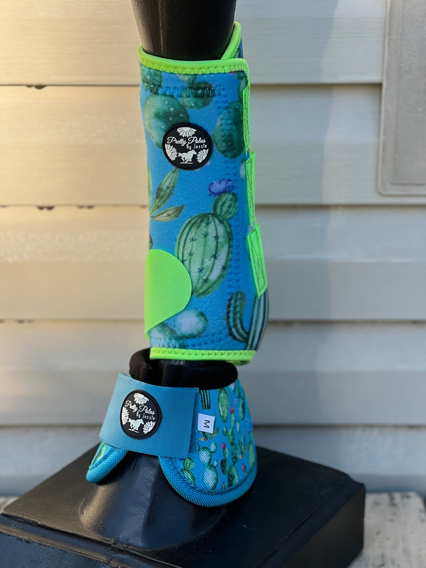 Watercolor cactus Sport Boots