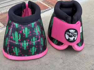 Pink Cactus Bell Boots